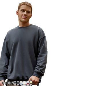 Sweat-shirt unisexe à col rond, 100% coton, doux et confortable, pour toutes les saisons, idéal pour les trajets quotidiens, le campus, les loisirs, les activités de plein air et les occasions décontractées - Product Image 3