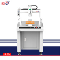 Machine de distribution de colle 3 axes 220V avec moteur et roulement pour lignes d'assemblage de circuits imprimés, précision de 0,02-0,05 mm, garantie 1 an