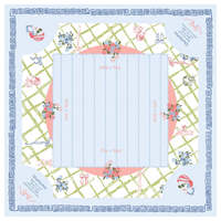 Tapis de mahjong antidérapant Ava |   Housse de table de mahjong insonorisée anti-bruit, élégante et dessinée à la main pour le jeu de mahjong