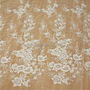 Pháp Wedding ren vải Tulle ren <span class=keywords><strong>Net</strong></span> Thêu Vải Choàng thiết kế dành cho phụ nữ - Product Image 4