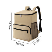 Sac à dos isotherme double épaule Runhui Imperial Cuisine 23L en polyester pour livraison de repas, boîte à lunch, sac isotherme pour la conservation des aliments