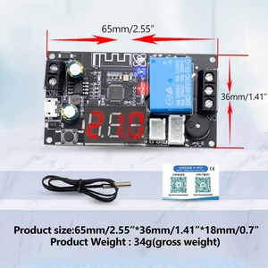 XY-WFTX remote WIFI thermostat high-precision <b>temperature</b> <b>controller</b> module refrigeration heating APP <b>temperature</b> acquisition - Product Image 3