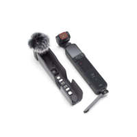 Caméra portable 4K avec stabilisateur 3 axes, micro sans fil et objectif grand angle, combo Pocket 2 Creator