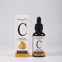 Sérum à la vitamine C avec acide hyaluronique sérum anti-rides pour le blanchiment de la peau, l'hydratation et les surligneurs