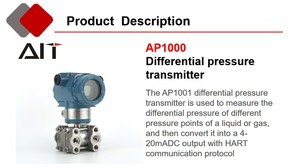 Manomètre différentiel intelligent RKS AP1000 avec protocole HART, numérique 4-20 mA pour applications liquides/gaz - Product Image 4