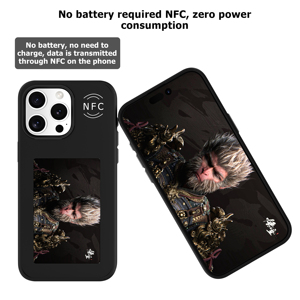 E-Ink เคสโทรศัพท์สำหรับ <span class=keywords><strong>iPhone</strong></span> 16 PRO MAX Ai Smart NFC DIY รูปภาพเคสโทรศัพท์มือถือสำหรับ <span class=keywords><strong>iPhone</strong></span> 16 16 16 Pro 16 PLUS 15 14 13 <span class=keywords><strong>12</strong></span> - Product Image 4