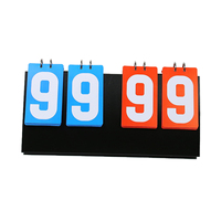 4 Tableau d'affichage numérique du jeu de sport Score Keeper Volleyball Basketball Tennis Table Tennis Scoreboards