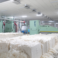 Machine à filer à anneaux TONGDA FA017, machine à éplucher les balles, deux batteurs, capacité de 1500 kg/h, automatique pour l'usine de filature de coton et de viscose