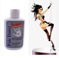 Vente chaude 59ml mains sèches pôle Transparent pôle danse produit de sport et de divertissement