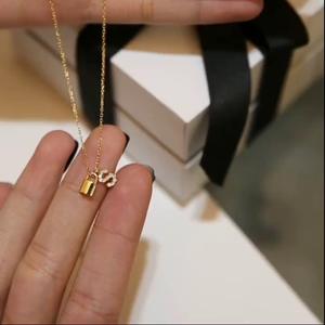 Exquisite 18K Gold and S925 Sterling Silver Plated Starry <b>Small</b> Waist <b>Necklace</b> Fine Ancient Farah Silk Road Pendant for Women - Product Image 4