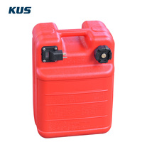 Réservoir portable marin 6,34 gallons/24 L, réservoir de transfert pour bateau hors-bord avec tuyau et jauge, pièces et accessoires