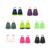 Fouets de Nage Portable FEO en Silicone pour Entraînement de Natation et Plongée, Équipement de Snorkeling avec Chaussons Courtes