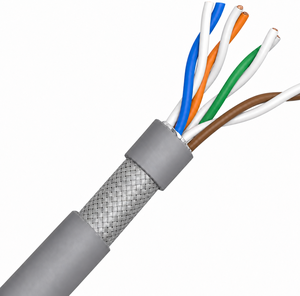 <span class=keywords><strong>สาย</strong></span>ควบคุม RS485 4P ขนาด 22AWG BC/TC ฉนวน PO ฟอยล์อลูมิเนียม ถัก TC  เทียบเท่า <span class=keywords><strong>Belden</strong></span>  รุ่น CPR Eca - Product Image 3