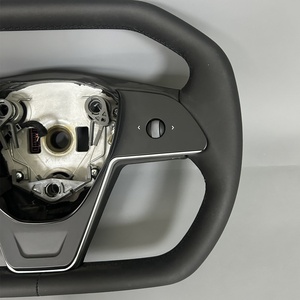พวงมาลัย Cybertruck Yoke Volant สำหรับรถยนต์ <span class=keywords><strong>Tesla</strong></span> <span class=keywords><strong>Model</strong></span> <span class=keywords><strong>3</strong></span> และ <span class=keywords><strong>Model</strong></span> Y ปี 2019 2020 <span class=keywords><strong>2021</strong></span> <span class=keywords><strong>2022</strong></span> 2023 2024 - Product Image 6