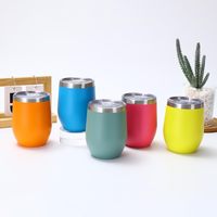 Gobelet à vin Moioco avec couvercles, plusieurs couleurs, garde les liquides chauds ou froids