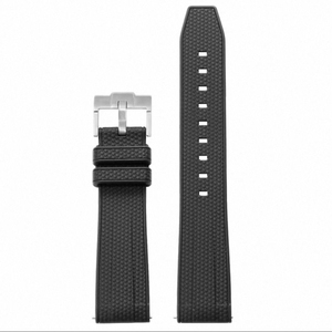 Correa de Reloj de Caucho Fluorado FKM de Liberación Rápida de 20 mm 22 mm con Logotipo Personalizado OEM, Correa Deportiva Texturizada, Transpirable e Impermeable - Product Image 3