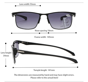 Vente chaude hommes <span class=keywords><strong>lunettes</strong></span> de soleil de lecture multifocales lumière bleue bloquant la <span class=keywords><strong>presbytie</strong></span> <span class=keywords><strong>lunettes</strong></span> de soleil lumière bleue Anti lecteur de soleil bleu - Product Image 4
