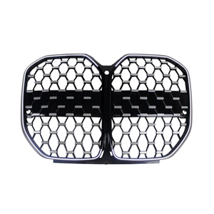 Grille avant noire brillante argentée <span class=keywords><strong>4S</strong></span> G26 Diamonds avec remplacement LED pour BMW <span class=keywords><strong>4S</strong></span> G26 Calandre avant diamantée 2021 + - Product Image 1