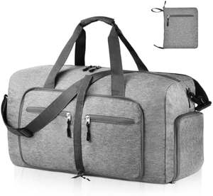 Sac <span class=keywords><strong>de</strong></span> voyage en polyester imperméable extra large, léger, pliable, avec fermeture éclair, sac <span class=keywords><strong>de</strong></span> voyage pour hommes et femmes - Product Image 2