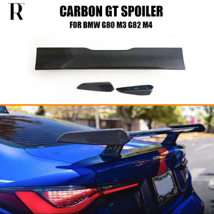 Alerón trasero de fibra de carbono estilo <span class=keywords><strong>GT</strong></span> para <span class=keywords><strong>BMW</strong></span> G20 320 330 340 G22 420 <span class=keywords><strong>430</strong></span> 440 G80 G82 M3 M4 - Product Image 5