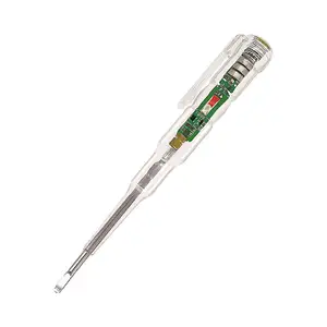 LED Circuit Tester Pen Screwdriver Voltage Detector Pen Electrical Test Screwdriver Induction Voltage Detector Pen
