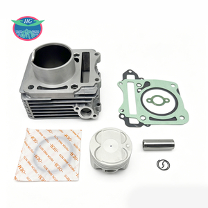 ชุดกระบอกสูบมอเตอร์ไซค์อะลูมิเนียม FU150 62 มม. OE 25G รุ่นใหม่ 150 ซีซี เหมาะสำหรับ <span class=keywords><strong>Satria</strong></span> Raider150 เครื่องยนต์ 4 วาล์ว ระบายความร้อนด้วยน้ำ - Product Image 1