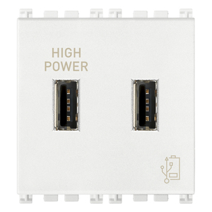 Unité d'alimentation USB 5V 2.1A 2M Blanc - Product Image 1