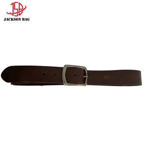 Cinturón de Cuero Genuino con Hebilla de Aleación Vintage para <span class=keywords><strong>Hombre</strong></span>, Personalizado por JACKSONBAG - Product Image 4