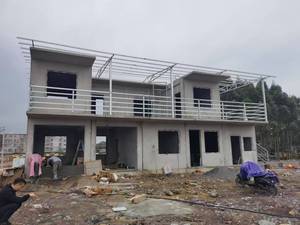 قوالب ألواح بناء فيلا جاهزة وحدات من الخرسانة الجاهزة ، وحدات من الجدار الخرساني الخفيف الحديث ، منزل مسبق الصنع - Product Image 6