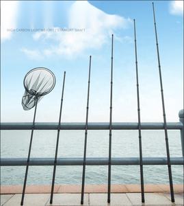 Épuisette de pêche avec poignée de poteau télescopique Portable filet de pêche en Fiber de carbone longue poignée cadeaux de pêche pour hommes pour l'acier - Product Image 6