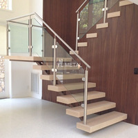 YL METAL Prix usine Garde-corps sans cadre en acier inoxydable pour balcon, balustrade, clôture, escalier en fibre et garde-corps en verre