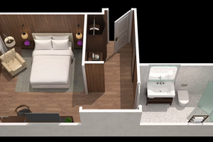 Muebles de <span class=keywords><strong>Hotel</strong></span> de Lujo Silenciosos y Personalizados de Madera Sólida, Estilo Contemporáneo, para Habitaciones de <span class=keywords><strong>Hotel</strong></span>, Salas de Estar y Apartamentos - Product Image 2