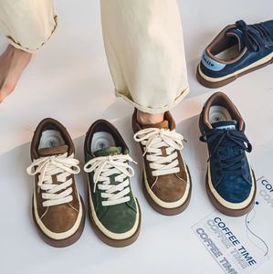 Nouveaux modèles 2026 : Chaussures de marche classiques à lacets pour homme, design japonais, baskets <span class=keywords><strong>vintage</strong></span> décontractées - Product Image 4