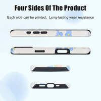 Coque de téléphone à sublimation 2-en-1 vierge avec aimants, compatible avec la charge sans fil, pour personnalisation DIY, pour iPhone 17 Air Pro Max