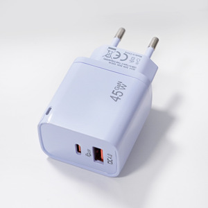 <span class=keywords><strong>Caricatore</strong></span> da Muro USB Type-C 45W PD QC3.0 a <span class=keywords><strong>Ricarica</strong></span> <span class=keywords><strong>Rapida</strong></span> con Spina EU/US per Dispositivi Mobili - Product Image 5