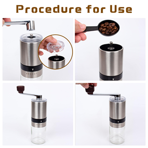 Hot Sale Customable LOGO Pour Over Coffee <b>Maker</b> Grinder Pot Table Gifts Coffee Set with 100% High Premium Gift Box Packaging - Product Image 3