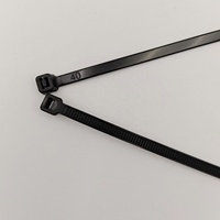 4*300mm Attache de câble en nylon naturel autobloquante en plastique pour une gestion sécurisée des câbles