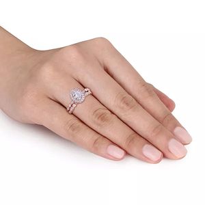 Top Minimaliste Moissanite Bague de Fiançailles Vintage <span class=keywords><strong>Timbo</strong></span> Style Naturel Élégant et Classique - Product Image 5