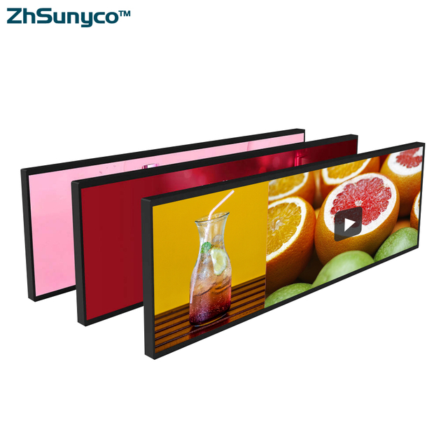 37 Inch Advertising Display Shelf Advertising Lcd Screen Display Supermarket Digital Display Panel