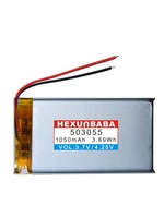 بطارية من 2 سلك بوليمر أيون الليثيوم DVR GPS Mp3 Mp4 سماعة TWS L153