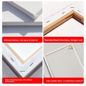 Vendita Diretta dalla Fabbrica: Cornice in Legno per Dipinti a Olio con <span class=keywords><strong>Tela</strong></span> <span class=keywords><strong>di</strong></span> Cotone e Lino Spessa e Tesa, Grande Formato - Product Image 4