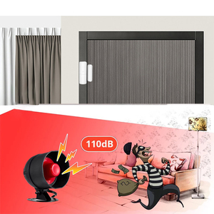 Hệ thống báo động còi hú không dây Tuya WiFi, âm thanh lớn, bộ còi báo động thông minh, tương thích với Alexa và Google Home để bảo mật gia đình - Product Image 2
