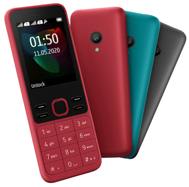Factory Price for 150 (2020) Dual SIM Bar Phone Original Unlocked with English Keyboard and FM Feature New Phone