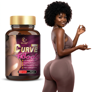Cápsulas DUOZI Curve Body Plus, 60 Unidades, Levanta Glúteos, Reafirma y Aumenta las Caderas, Suplemento Dietético para Mujeres, Sin Gluten - Product Image 3