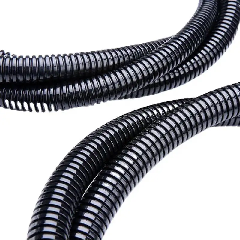 corrugation pipe pvc tube High-quality nylon tube corrugated pipe PVC PP PE plastic corrugated hose