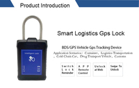 Cadenas Antivol 4G Intelligent avec GPS pour Conteneurs, Dispositif IoT Personnalisé de Sécurité et Suivi de Cargaison