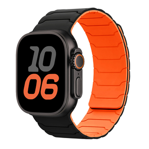 Adecuado para correas de reloj Samsung 5/6/7, <span class=keywords><strong>Huawei</strong></span> <span class=keywords><strong>GT</strong></span> <span class=keywords><strong>3</strong></span>/4/5/6 y correas de muñeca de fijación magnética de silicona Huami Armor Warrior - Product Image 3