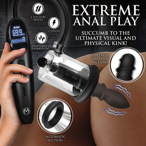<span class=keywords><strong>Plug</strong></span> anal, jouet sexuel, pompe en silicone en forme de bouton de rose pour débutants, hommes, femmes et couples, stimulation anale intense et contrôleur ergonomique - Product Image 2