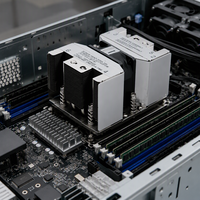 KYL6096-2UA 2U Pendingin CPU Aktif untuk AMD EPYC Seri 9004, Soket LGA6096, TDP 400W, Kipas Nidec