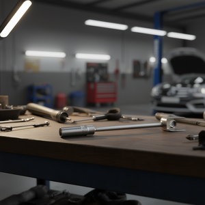 Clé à bougie Fervi 10 mm à poignée en T, outil automobile professionnel - Product Image 3